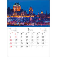 SG286 エンドレスシティ〈世界の夜景〉 名入れカレンダー