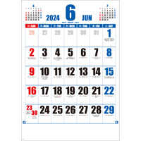 SG556 日本地図入りジャンボ文字 名入れカレンダー