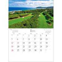 SG463 世界のゴルフコース【通常7月上旬から出荷開始】 名入れカレンダー