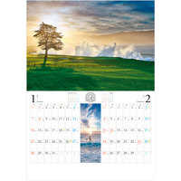NK146 世界のゴルフ場 名入れカレンダー