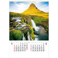 SG542 世界の大自然 名入れカレンダー